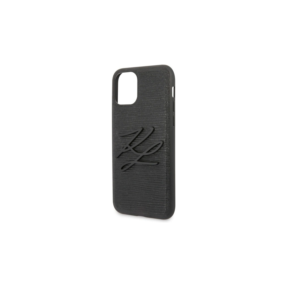 Hurtownia GSM - Etui Karl Lagerfeld KLHCN65TJKBK Apple iPhone 11 Pro Max hardcase černý/black Lizard - KLD279BLK - {ean13} - Hurt