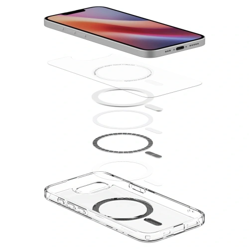 Etui Spigen Ultra Hybrid Mag MagSafe Apple iPhone 16e Carbon Fiber