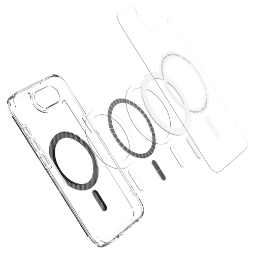 Etui Spigen Ultra Hybrid Mag MagSafe Apple iPhone 16e Carbon Fiber