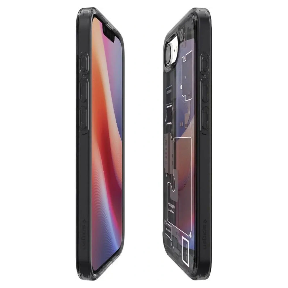 Hurtownia GSM - Spigen Ultra Hybrid Mag MagSafe Apple iPhone 16e Zero One Fekete - SPN16718 - {ean13} - Hurt