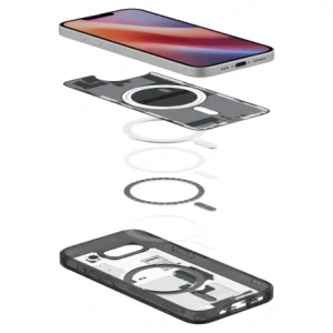 Hurtownia GSM - Spigen Ultra Hybrid Mag MagSafe Apple iPhone 16e Zero One Fekete - SPN16718 - {ean13} - Hurt