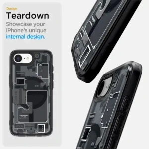 Wholesale Spigen Ultra Hybrid Mag MagSafe Apple iPhone 16e Zero One Black - SPN16718 - {ean13} - Hurt