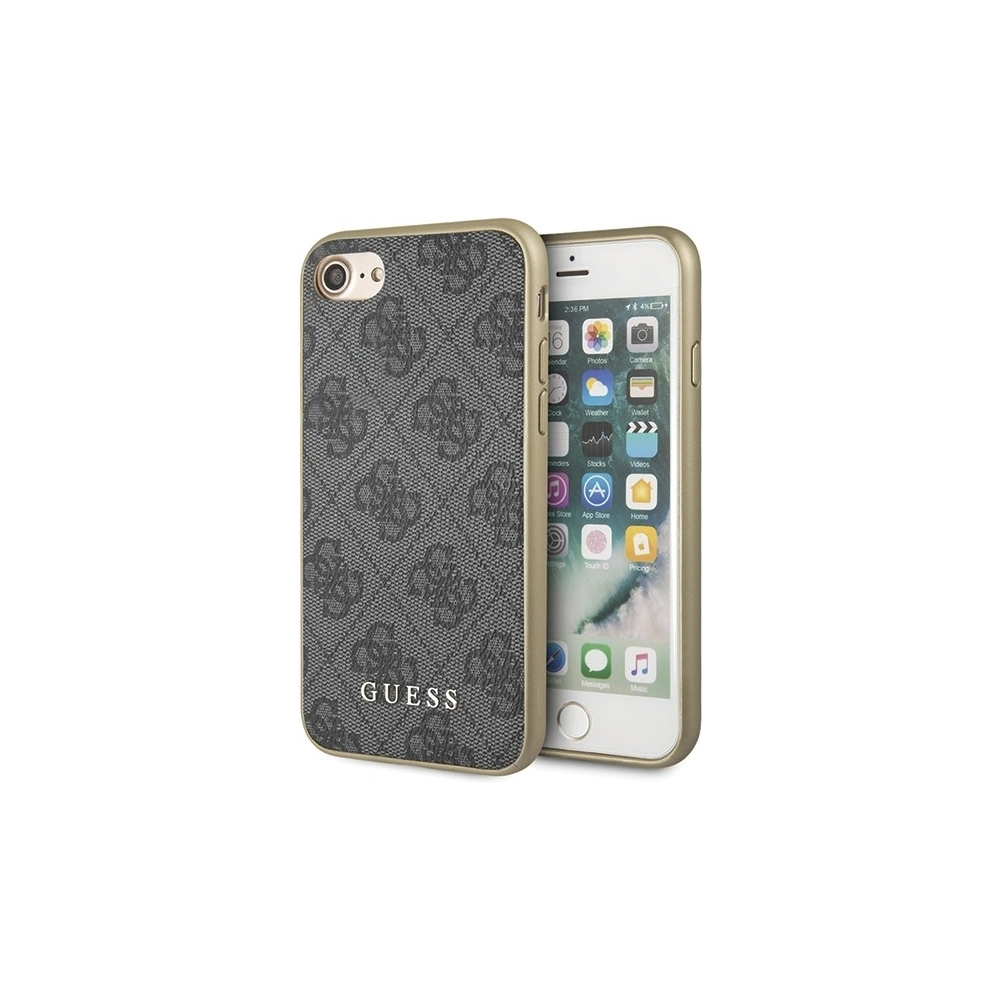 Hurtownia GSM - Etui Guess GUHCI8G4GG Apple iPhone SE 2022/SE 2020/8/7 šedý/grey hard case 4G Collection - GUE500GRY - {ean13} - Hurt