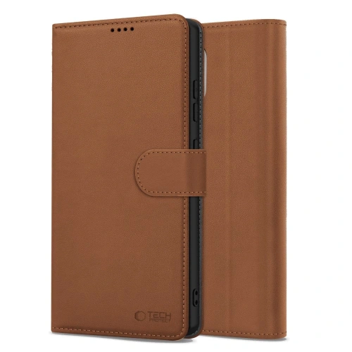 Etui z klapką Tech-Protect Wallet Samsung Galaxy A56 5G Brown