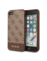 Hurtownia GSM - Etui Guess GUHCI8G4GLBR Apple iPhone SE 2022/SE 2020/8/7 brązowy/brown hard case 4G Stripe Collection - GUE501BR - {ean13} - Hurt