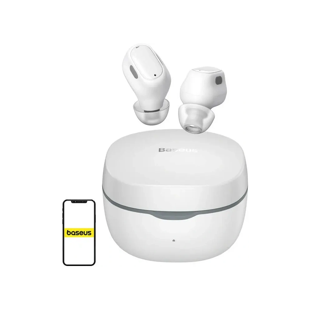 Wholesale Baseus Bowie WM01 TWS wireless in-ear headphones (white) - BSU8942 - {ean13} - Hurt