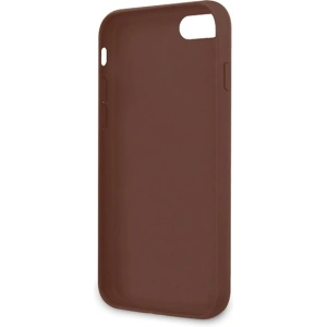Hurtownia GSM - Etui Guess GUHCI8G4GLBR Apple iPhone SE 2022/SE 2020/8/7 brązowy/brown hard case 4G Stripe Collection - GUE501BR - {ean13} - Hurt