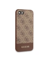 Hurtownia GSM - Etui Guess GUHCI8G4GLBR Apple iPhone SE 2022/SE 2020/8/7 brązowy/brown hard case 4G Stripe Collection - GUE501BR - {ean13} - Hurt