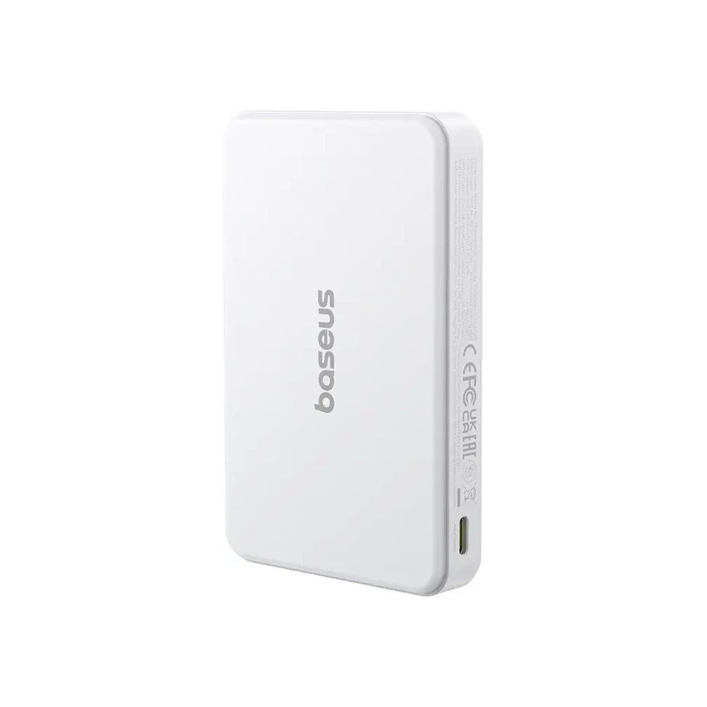 Hurtownia GSM - Baseus Airpow2 Qi2 bancă de alimentare magnetică 10000mAh 22.5W (albă) - BSU8946 - {ean13} - Hurt