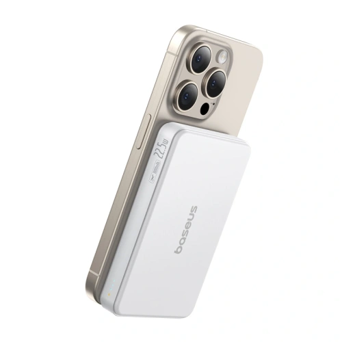 Powerbank magnetyczny Baseus Airpow2 Qi2 10000mAh 22.5W (biały)
