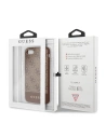 Hurtownia GSM - Etui Guess GUHCI8G4GLBR Apple iPhone SE 2022/SE 2020/8/7 brązowy/brown hard case 4G Stripe Collection - GUE501BR - {ean13} - Hurt