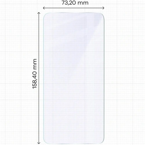 Elastyczne szkło hybrydowe Bizon Glass Mule do Samsung Galaxy A36 5G