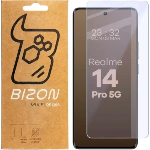 Bizon Glass Mule Flexible hybrid glass Realme 14 Pro 5G