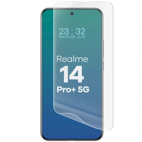 Folia hydrożelowa na ekran Bizon Glass Hydrogel Front do Realme 14 Pro Plus 5G [2 PACK]