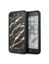 Etui Guess GUHCI8MGGBK Apple iPhone SE 2022/SE 2020/8/7 czarny/black hard case Glitter Marble Glass