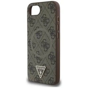 Wholesale Guess 4G Ring Triangle Logo MagSafe do Apple iPhone 16e brown - GUE4454 - {ean13} - Hurt