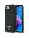 Guess 4G Ring Triangle Logo MagSafe für Apple iPhone 16e schwarz