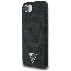 Wholesale Guess 4G Ring Triangle Logo MagSafe do Apple iPhone 16e black - GUE4455 - {ean13} - Hurt