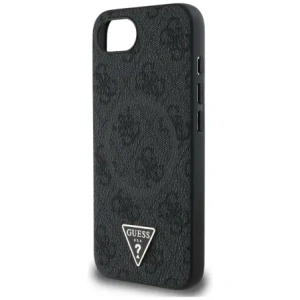 Wholesale Guess 4G Ring Triangle Logo MagSafe do Apple iPhone 16e black - GUE4455 - {ean13} - Hurt