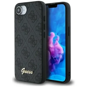 Hurtownia GSM - Guess 4G Script Logo MagSafe Apple iPhone 16e fekete - GUE4456 - {ean13} - Hurt