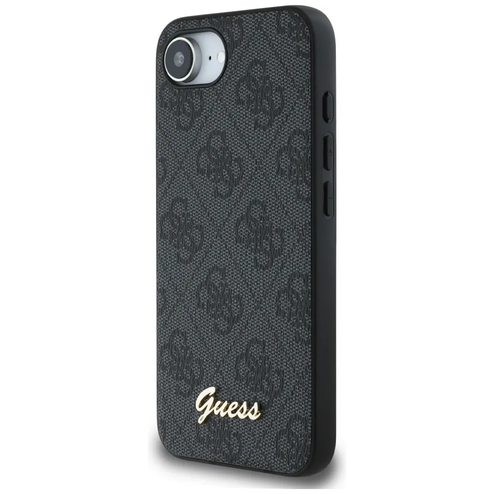 Wholesale Guess 4G Script Logo MagSafe Apple iPhone 16e black - GUE4456 - {ean13} - Hurt