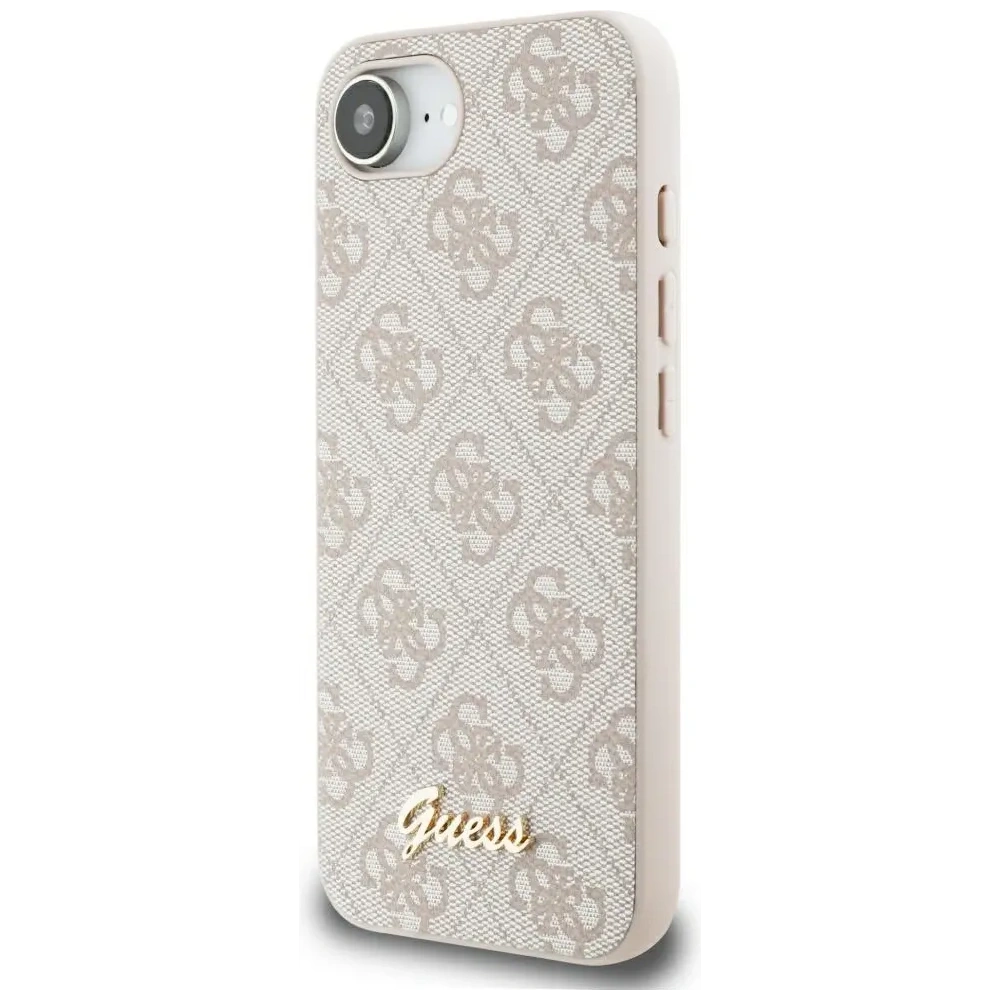Wholesale Guess 4G Script Logo MagSafe Apple iPhone 16e pink - GUE4457 - {ean13} - Hurt