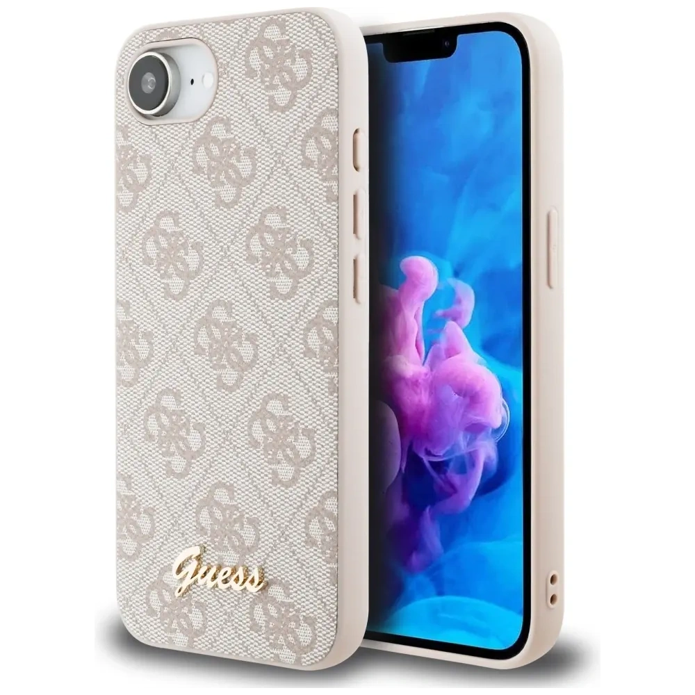 Hurtownia GSM - Guess 4G Skript Logo MagSafe Apple iPhone 16e pink - GUE4457 - {ean13} - Hurt