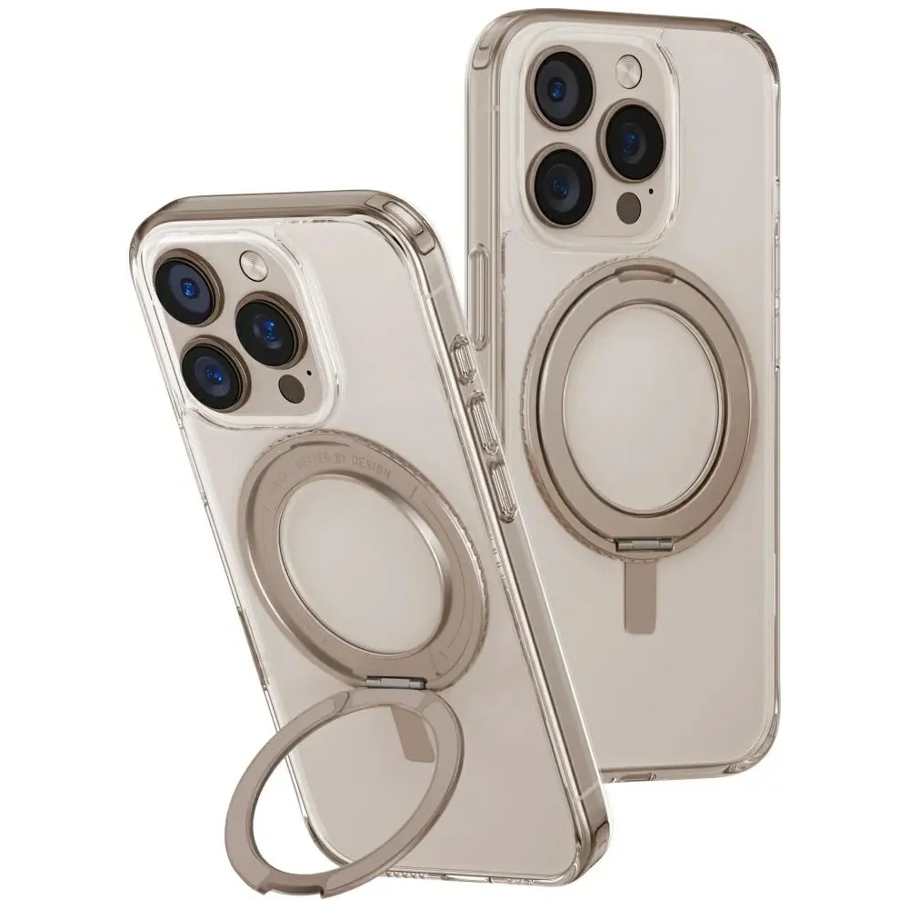 Hurtownia GSM - UNIQ Swivix Apple iPhone 16 Pro 360 otočný stojánek zlatý - UNIQ1499 - {ean13} - Hurt