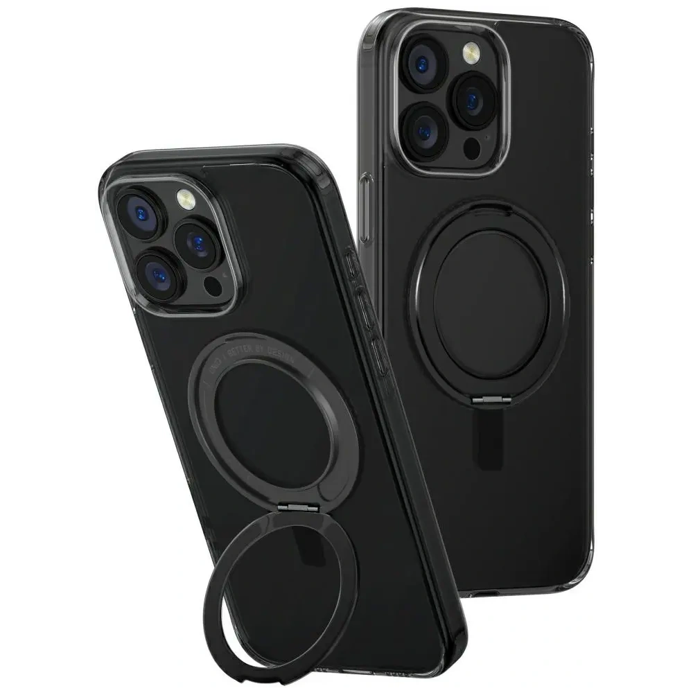 Hurtownia GSM - UNIQ Swivix Apple iPhone 16 Pro Max 360 fokos forgatható talp fekete - UNIQ1500 - {ean13} - Hurt