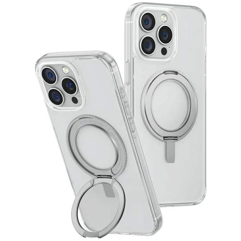 Hurtownia GSM - UNIQ Swivix Apple iPhone 16 Pro Max 360 fokos forgatható talp átlátszó - UNIQ1501 - {ean13} - Hurt