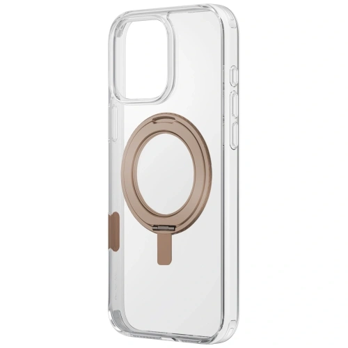 Etui UNIQ Swivix do Apple iPhone 16 Pro Max 360 Rotating Kickstand złoty