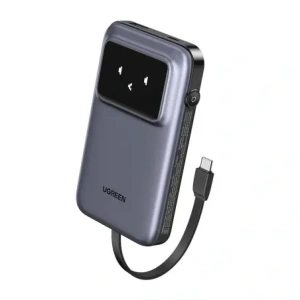 Hurtownia GSM - UGREEN Uno PB511 Powerbank 10000mAh 30W + beépített USB-C kábel (szürke) - UGR5620 - {ean13} - Hurt
