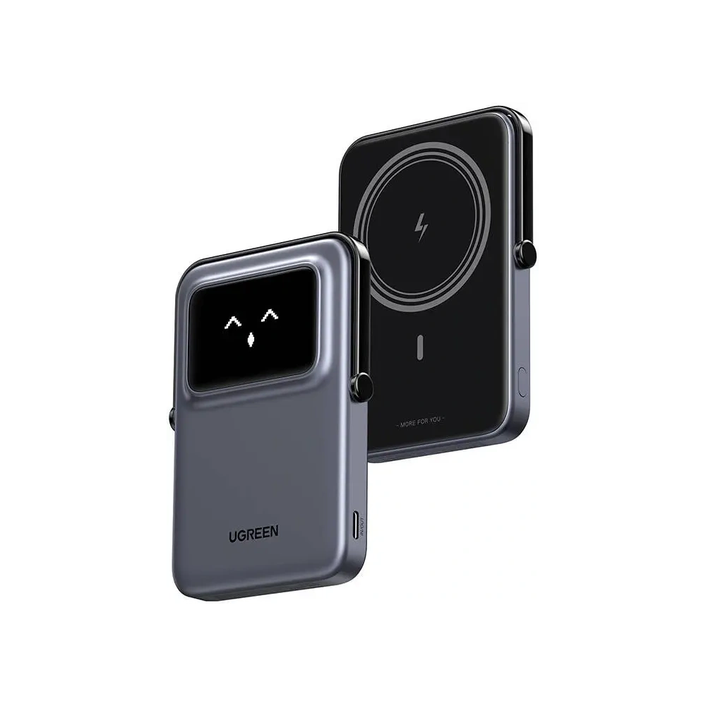 Hurtownia GSM - UGREEN Uno PB571 5000mAh USB-C MagSafe magnetická powerbanka (šedá) - UGR5621 - {ean13} - Hurt
