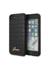 Etui Guess GUHCI8PCUMLCRBK Apple iPhone SE 2022/SE 2020/8/7 czarny/black Croco Collection