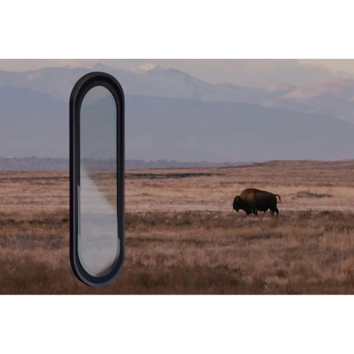 Szkło na aparat Bizon Glass Snap Lens do Samsung Galaxy A36 3G czarna ramka