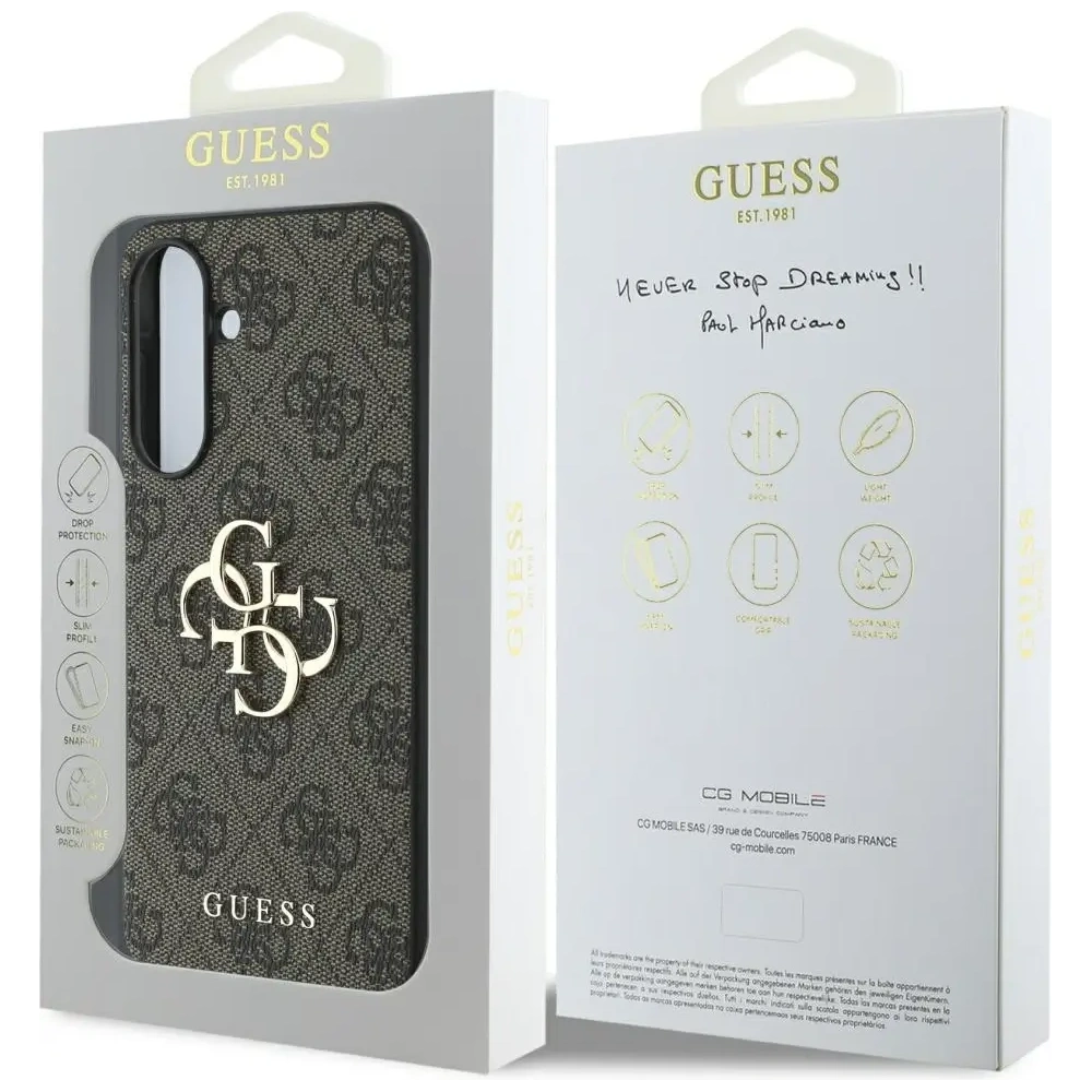 Wholesale Guess Big 4G Logo Classic Logo Samsung Galaxy A56 brown - GUE4462 - {ean13} - Hurt