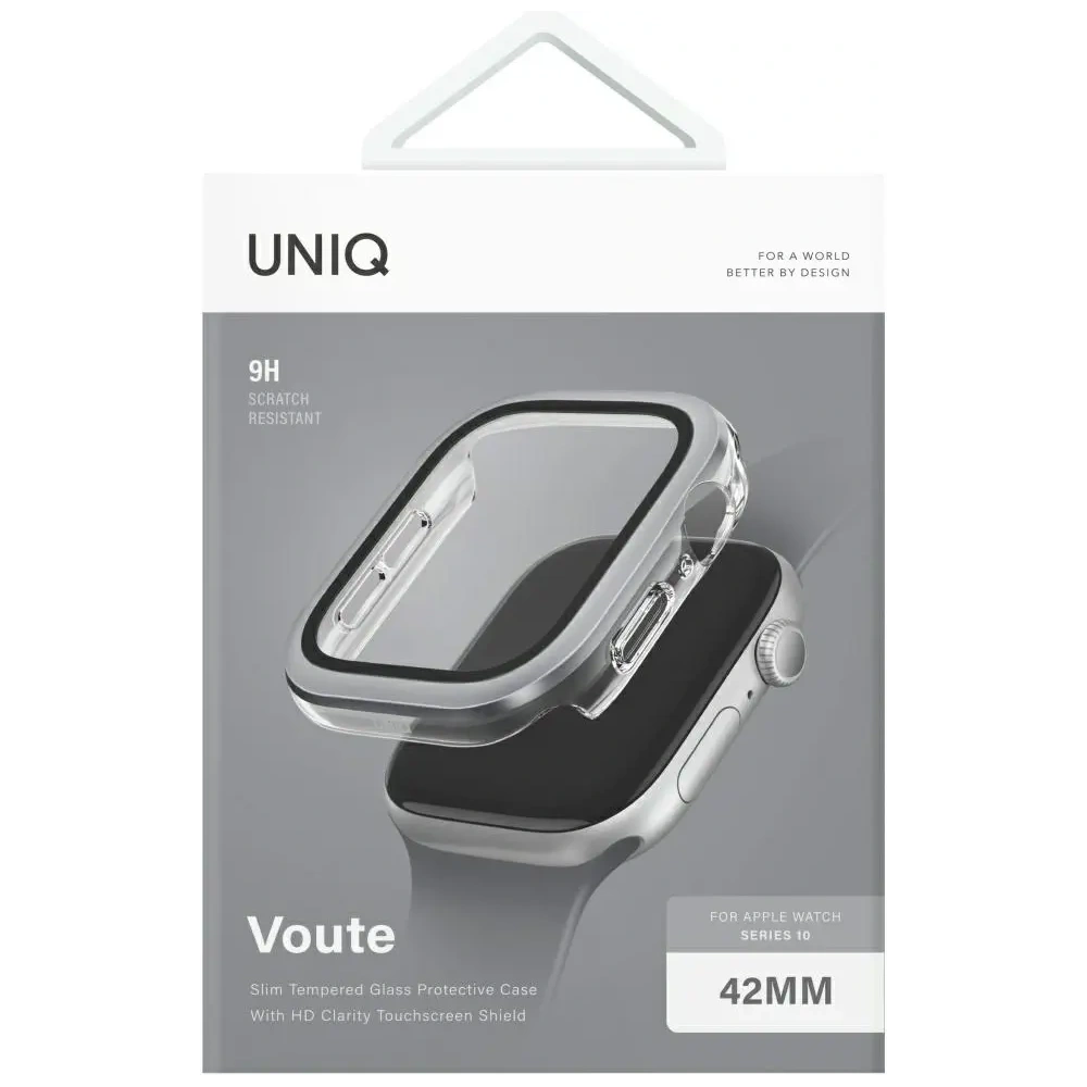 Hurtownia GSM - UNIQ Voute Apple Watch Series 10 42mm se stříbrným sklem - UNIQ1504 - {ean13} - Hurt