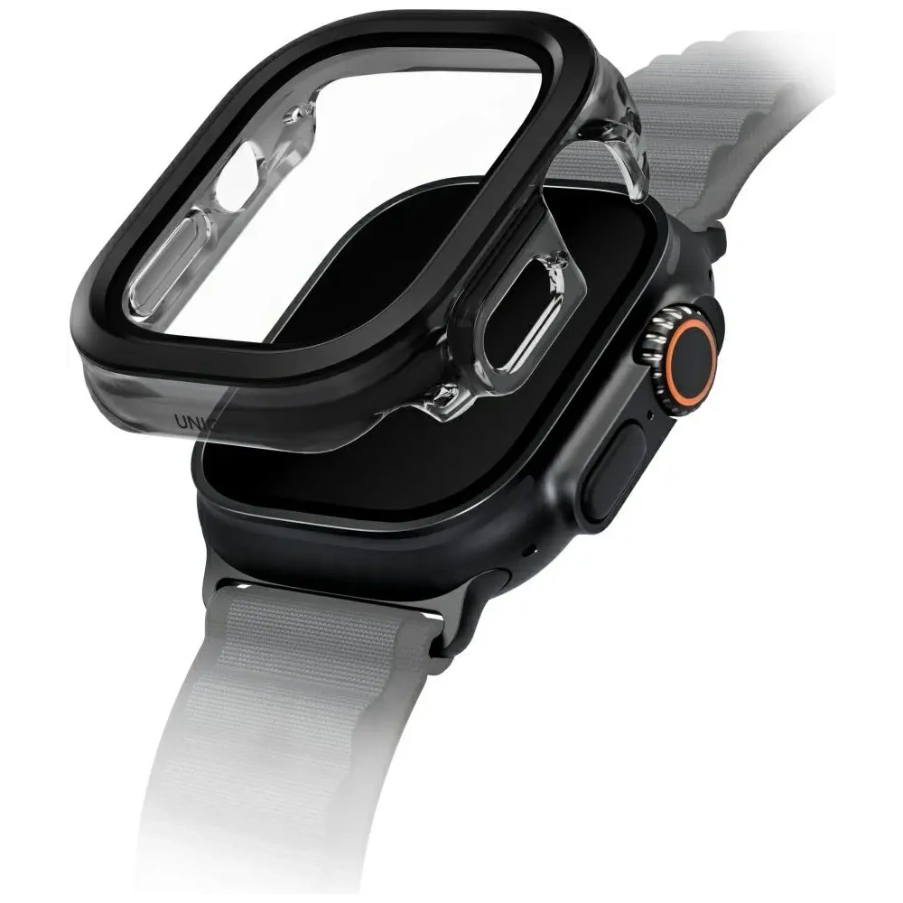 Hurtownia GSM - UNIQ Voute Apple Watch Ultra 49mm fekete üveggel - UNIQ1507 - {ean13} - Hurt