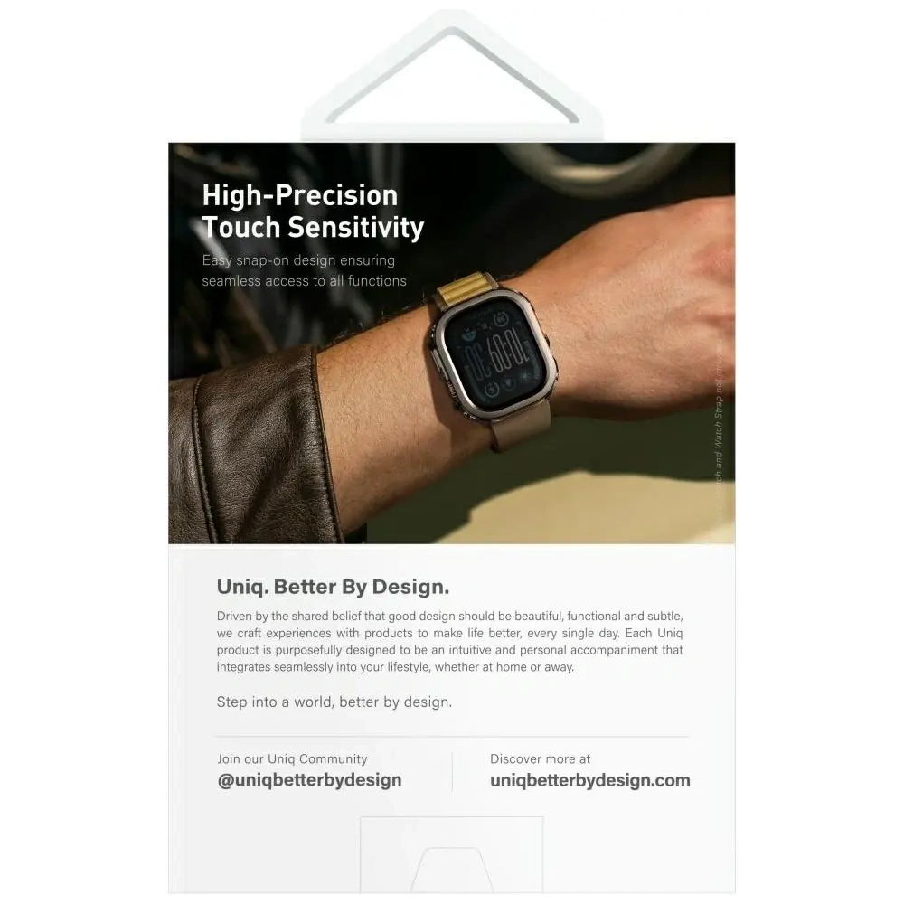 Hurtownia GSM - UNIQ Voute Apple Watch Ultra 49mm fekete üveggel - UNIQ1507 - {ean13} - Hurt