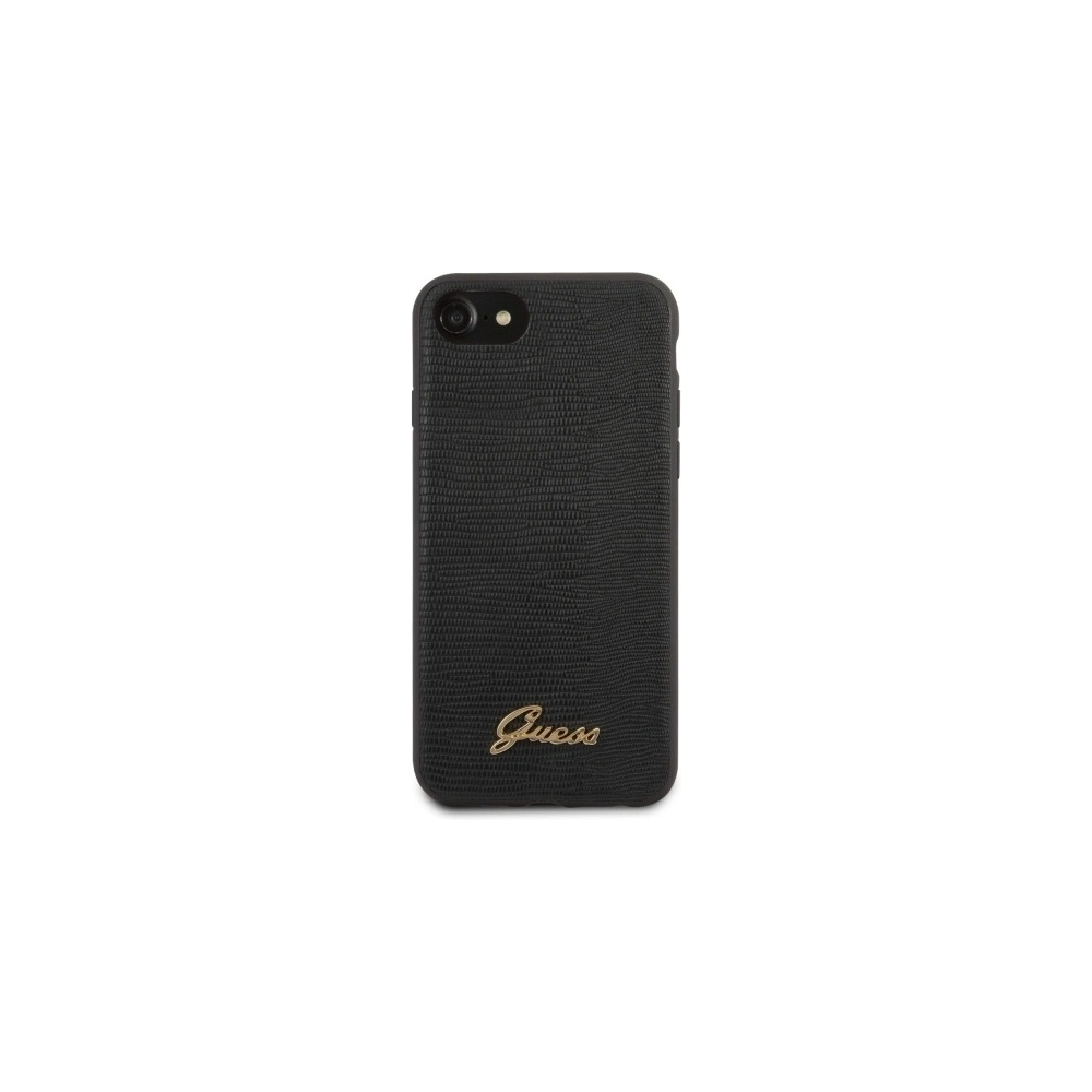 Hurtownia GSM - Etui Guess GUHCI8PCUMLLIBK Apple iPhone SE 2022/SE 2020/8/7 černý/black Lizard Collection - GUE506BLK - {ean13} - Hurt