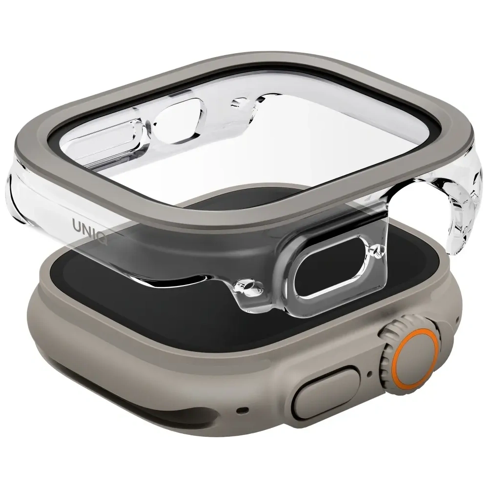 Hurtownia GSM - UNIQ Voute Apple Uhr Ultra 49mm mit Glas Silber - UNIQ1508 - {ean13} - Hurt