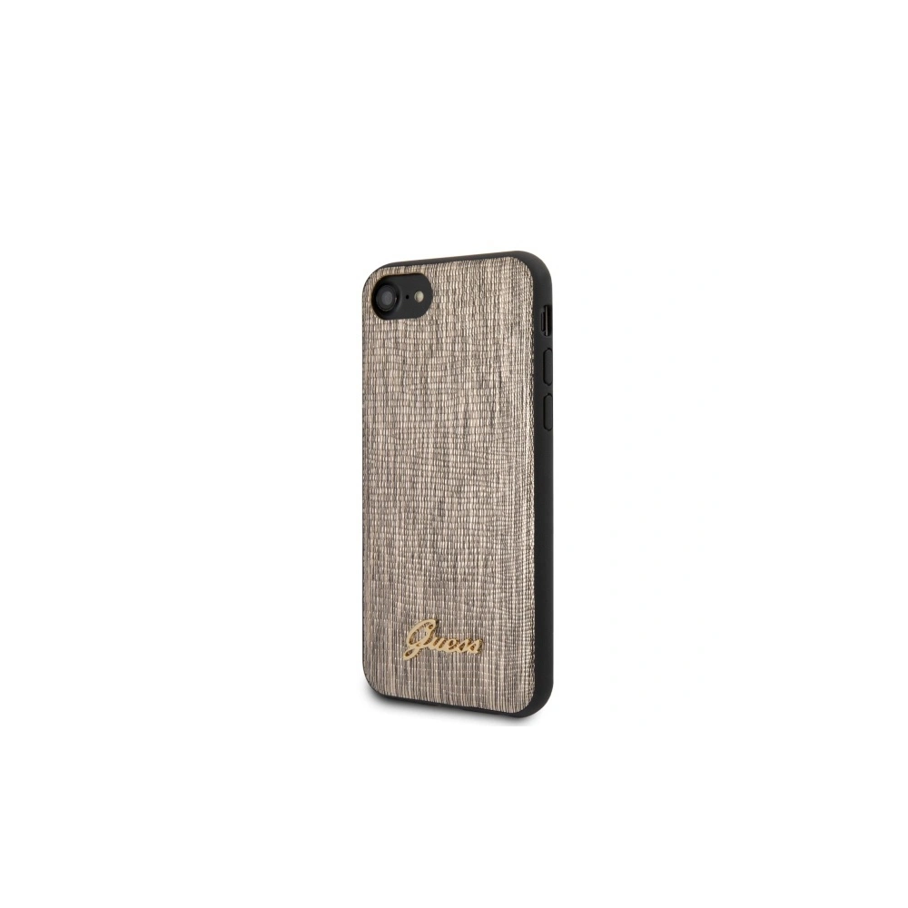 Hurtownia GSM - Etui Guess GUHCI8PCUMLLIGO Apple iPhone SE 2022/SE 2020/8/7 zlatý/gold Lizard Collection - GUE507GLD - {ean13} - Hurt
