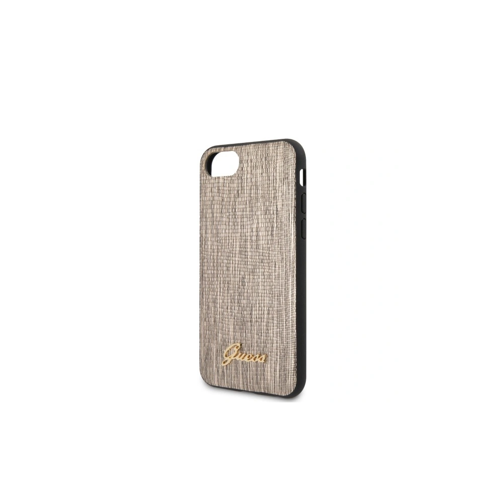 Hurtownia GSM - Etui Guess GUHCI8PCUMLLIGO Apple iPhone SE 2022/SE 2020/8/7 zlatý/gold Lizard Collection - GUE507GLD - {ean13} - Hurt