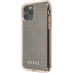 Hurtownia GSM - Etui Guess GUHCN58PCGLPI Apple iPhone 11 Pro růžový/pink tvrdý obal Glitter - GUE508PNK - {ean13} - Hurt