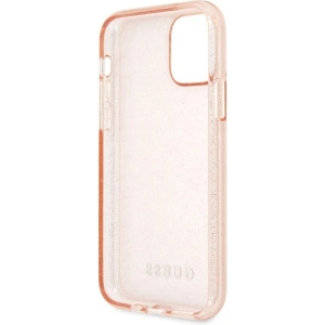 Hurtownia GSM - Etui Guess GUHCN58PCGLPI Apple iPhone 11 Pro růžový/pink tvrdý obal Glitter - GUE508PNK - {ean13} - Hurt