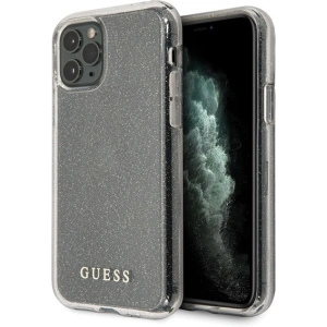 Hurtownia GSM - Etui Guess GUHCN58PCGLSI Apple iPhone 11 Pro stříbrný/silver hard case Glitter - GUE509SLV - {ean13} - Hurt
