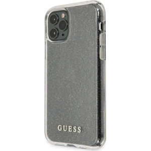 Hurtownia GSM - Etui Guess GUHCN58PCGLSI Apple iPhone 11 Pro stříbrný/silver hard case Glitter - GUE509SLV - {ean13} - Hurt