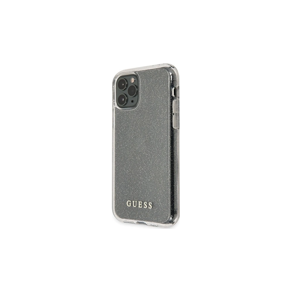 Hurtownia GSM - Etui Guess GUHCN58PCGLSI Apple iPhone 11 Pro srebrny/silver hard case Glitter - GUE509SLV - {ean13} - Hurt