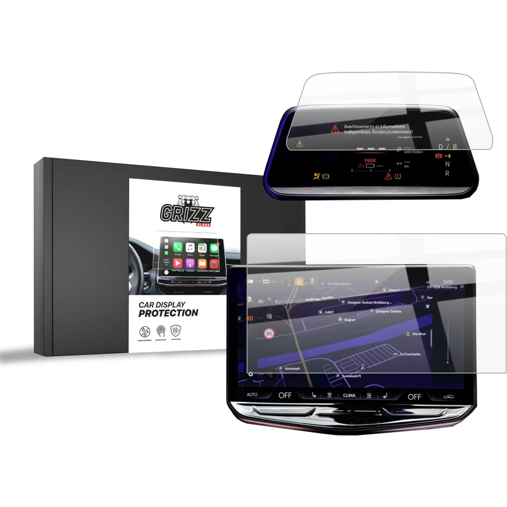 Hurtownia GSM - Ceramic GrizzGlass Protecție Display Auto Cupra Tavascan 15" (2025) [2in1] - GRZ13065 - {ean13} - Hurt