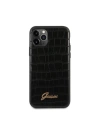 Wholesale Guess GUHCN58PCUMLCRBK Apple iPhone 11 Pro black Croco Collection - GUE510BLK - {ean13} - Hurt